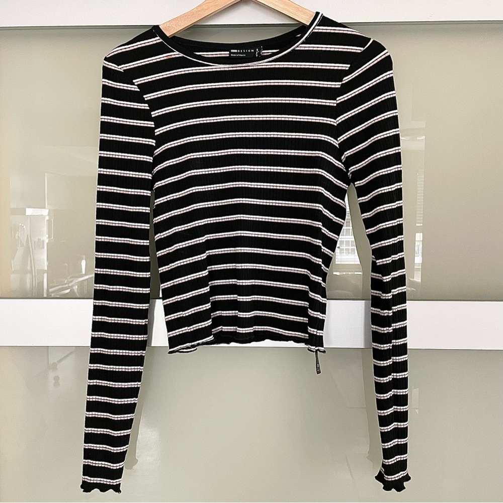 ASOS Long Sleeve Crop Top (M)